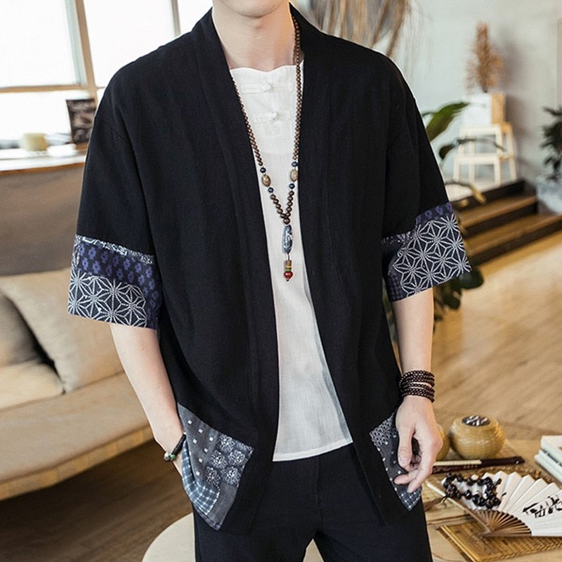 Japanese Men Cardigan