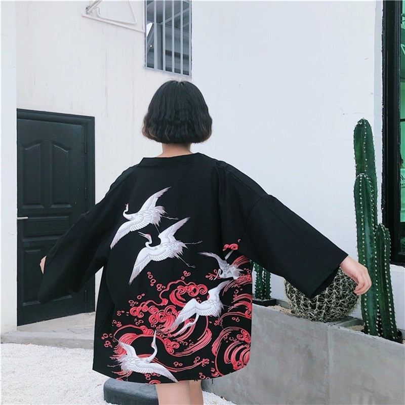 Japanese Streetwear Cardigan