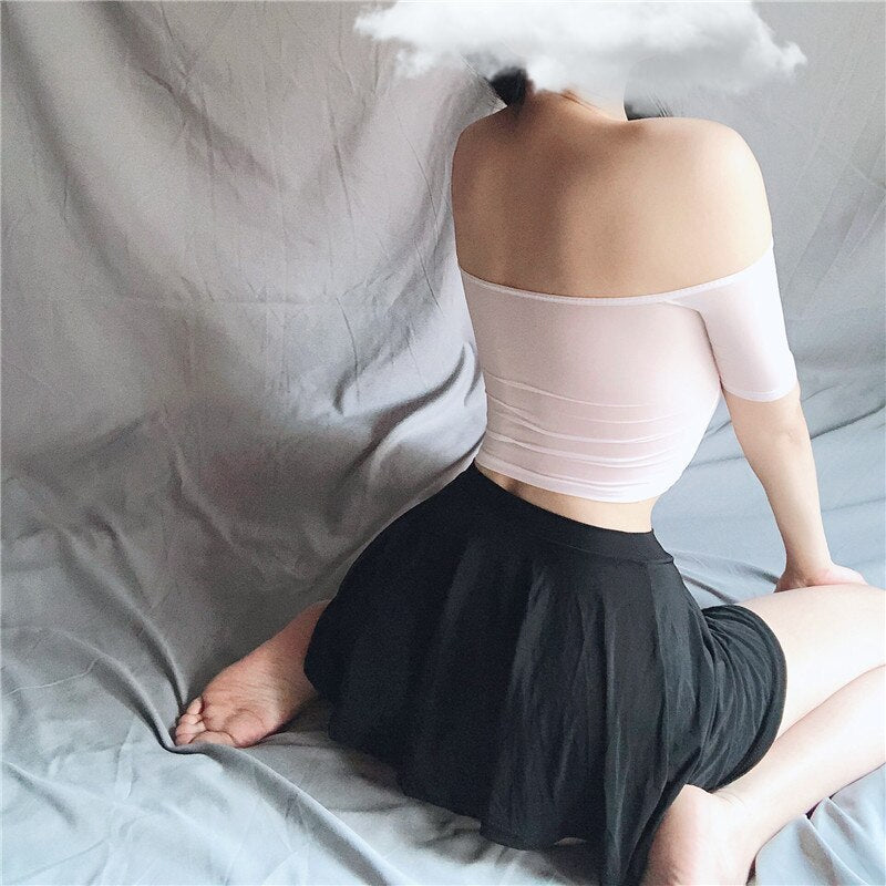 See Through Skirts with Tops